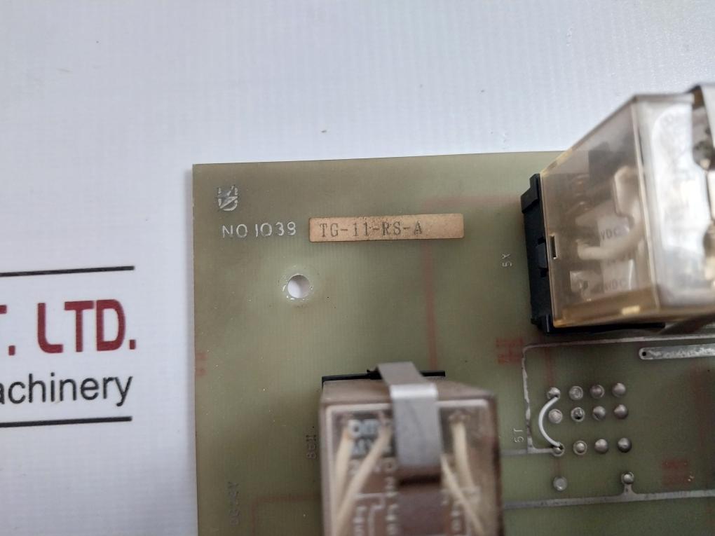 Uzushio Electric 1039 Relay Circuit Board Dc24v Tg-11-rs-a