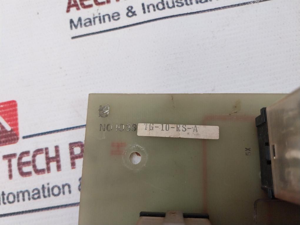 Uzushio Electric 1039 Tg-10-rs-a Relay Circuit Board