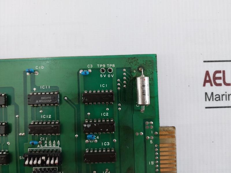 Uzushio Electric 1109A Printed Circuit Board 92A689 T101G