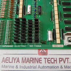 Uzushio Electric 1166A Printed Circuit Board Uio01A