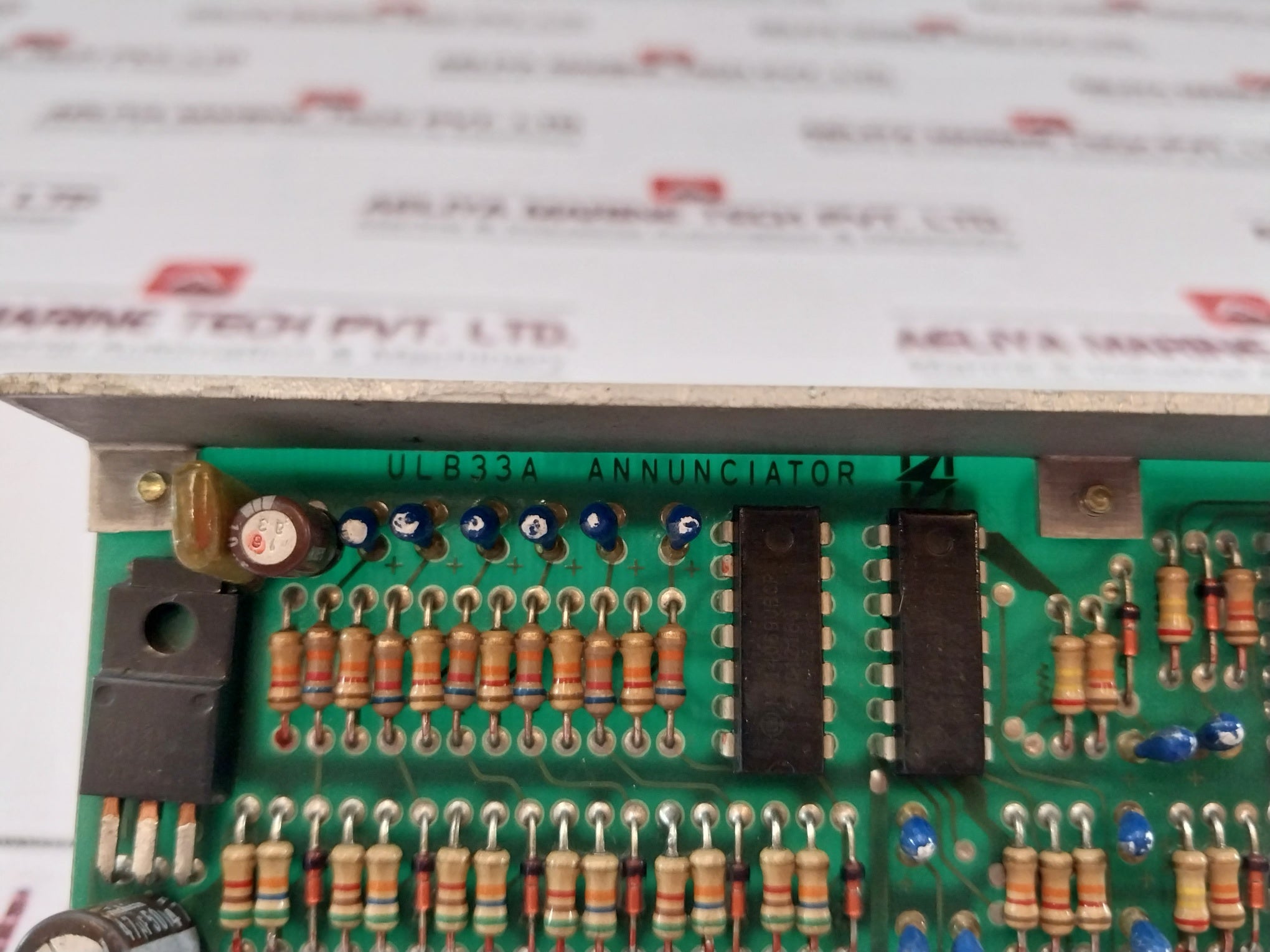 Uzushio Electric Bemac Ulb33A Annunciator Pcb Board Qjn0020