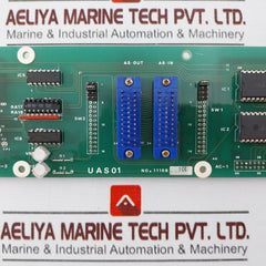 Uzushio Electric Uas01 Console Card Printed Circuit Board Unit 1115B 10I