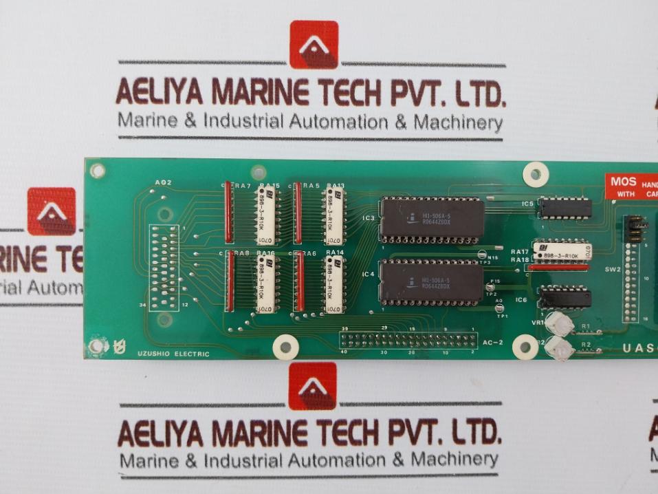 Uzushio Electric Uas01 Console Card Printed Circuit Board Unit 1115B 07F