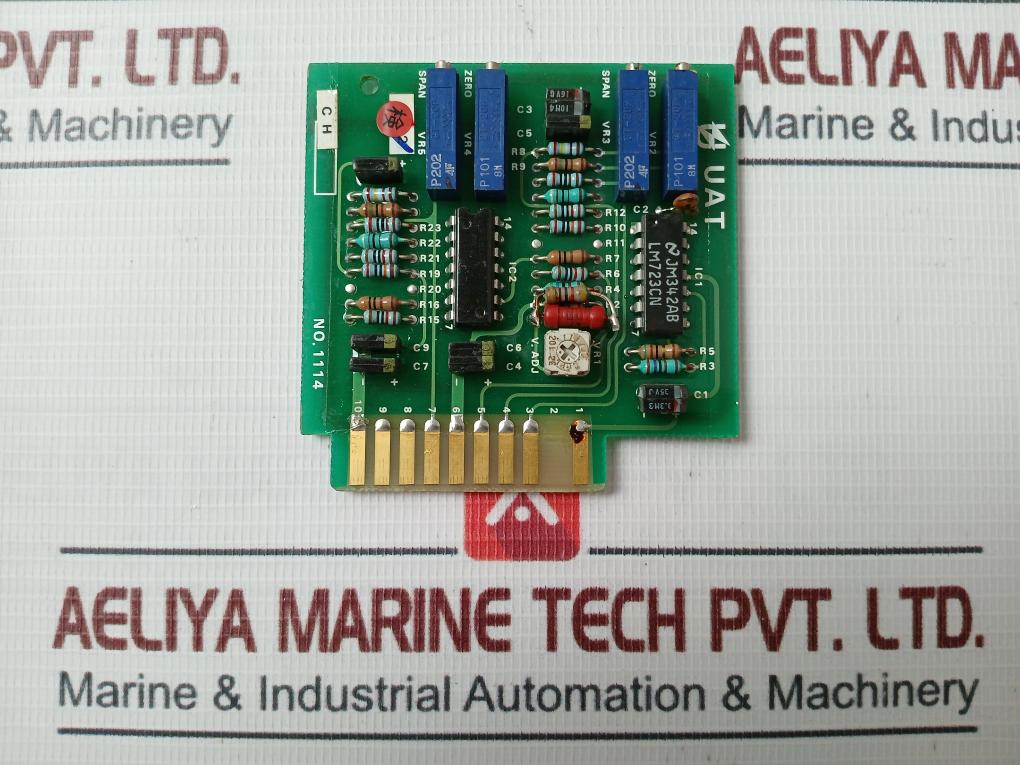 Uzushio Electric Uat-ch Adc Check Card Pcb Card