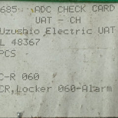 Uzushio Electric Uat-ch Adc Check Card Pcb Card