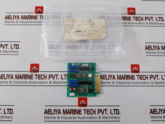 Uzushio Electric Uat Adc Check Card Printed Circuit Board