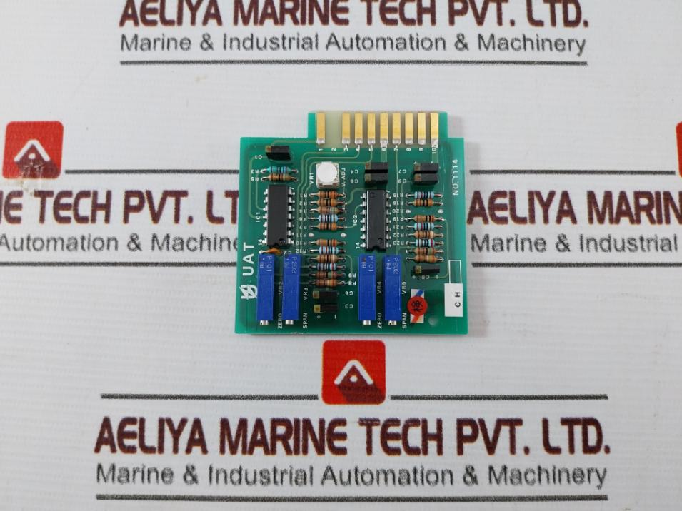 Uzushio Electric Uat Adc Check Card Printed Circuit Board