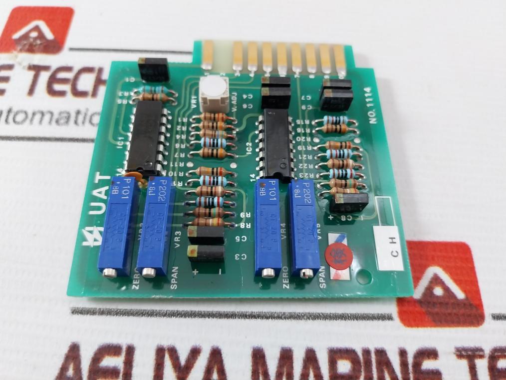 Uzushio Electric Uat Adc Check Card Printed Circuit Board