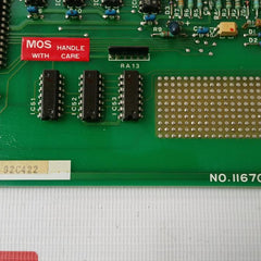 Uzushio Electric Uck02 Printed Circuit Board 92C422 1167C