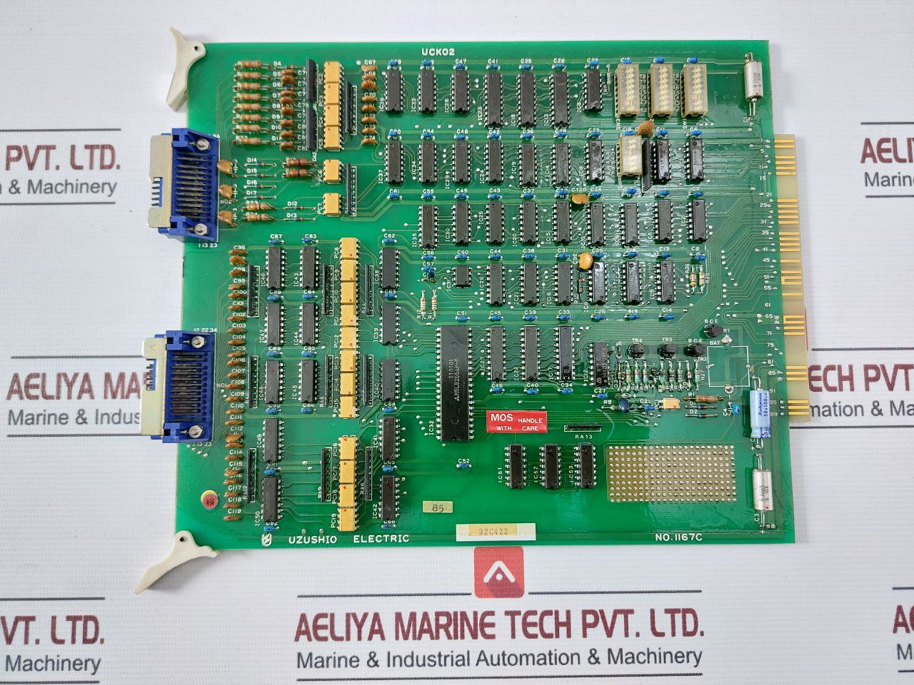 Uzushio Electric Uck02 Printed Circuit Board 92C422 1167C