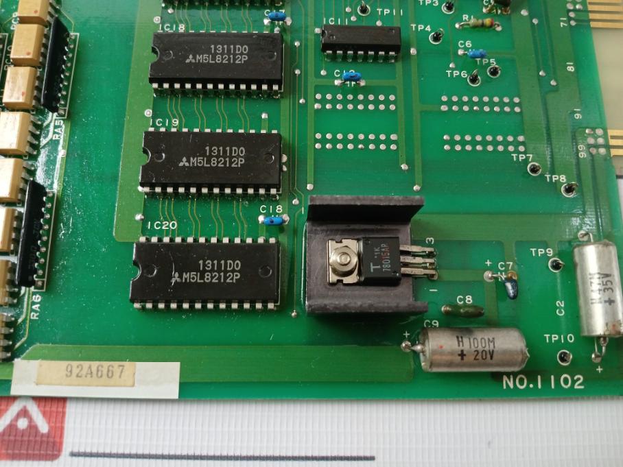 Uzushio Electric Ud001 Pcb Card 1102 137 92A667