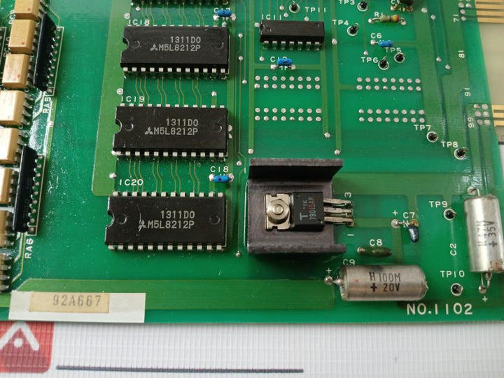 Uzushio Electric Ud001 Pcb Card 1102 137 92A667