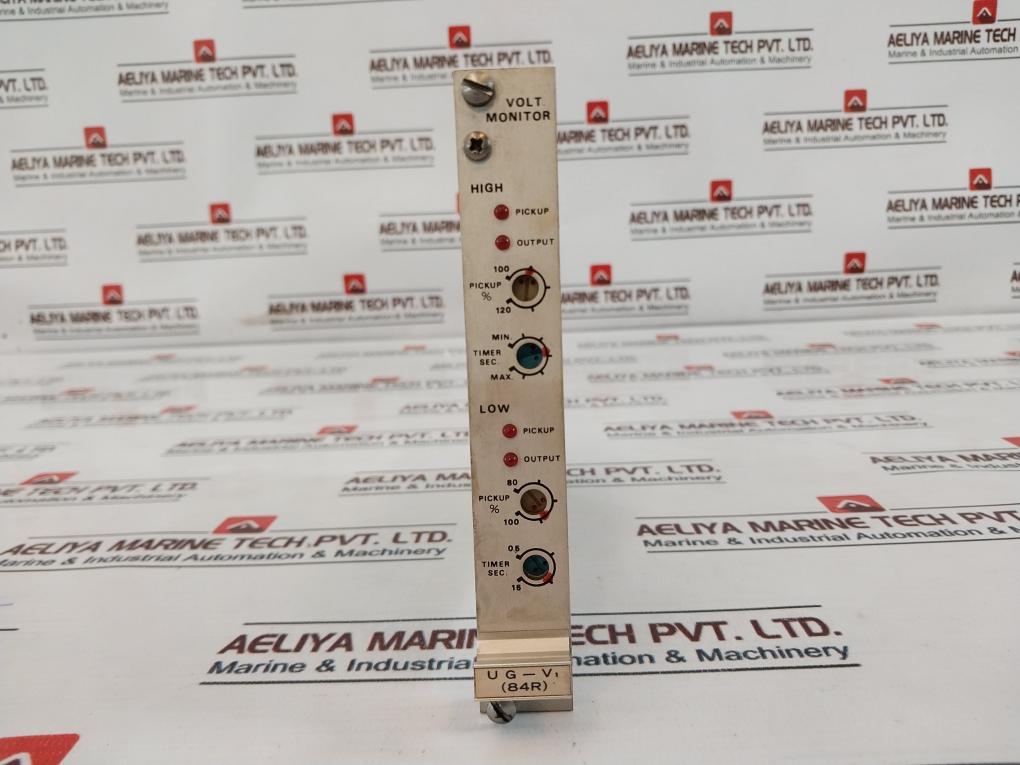 Uzushio Electric Ug-v Volt Monitor Printed Circuit Board 1066A