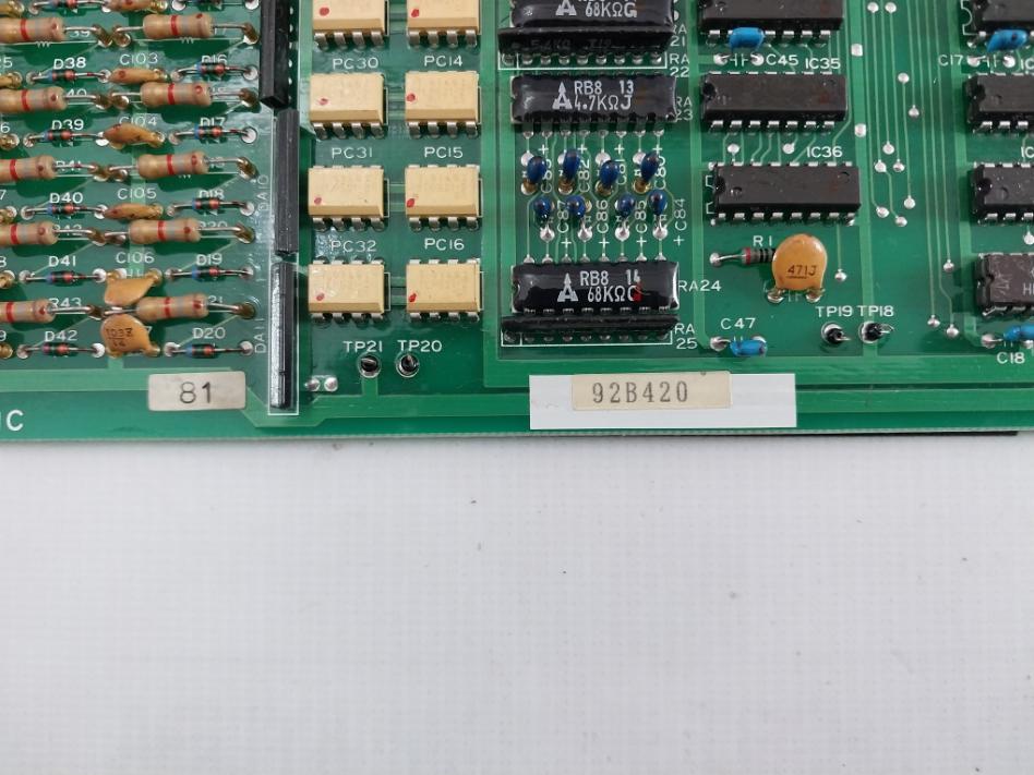 Uzushio Electric Uhs01 Printed Circuit Board 92B420