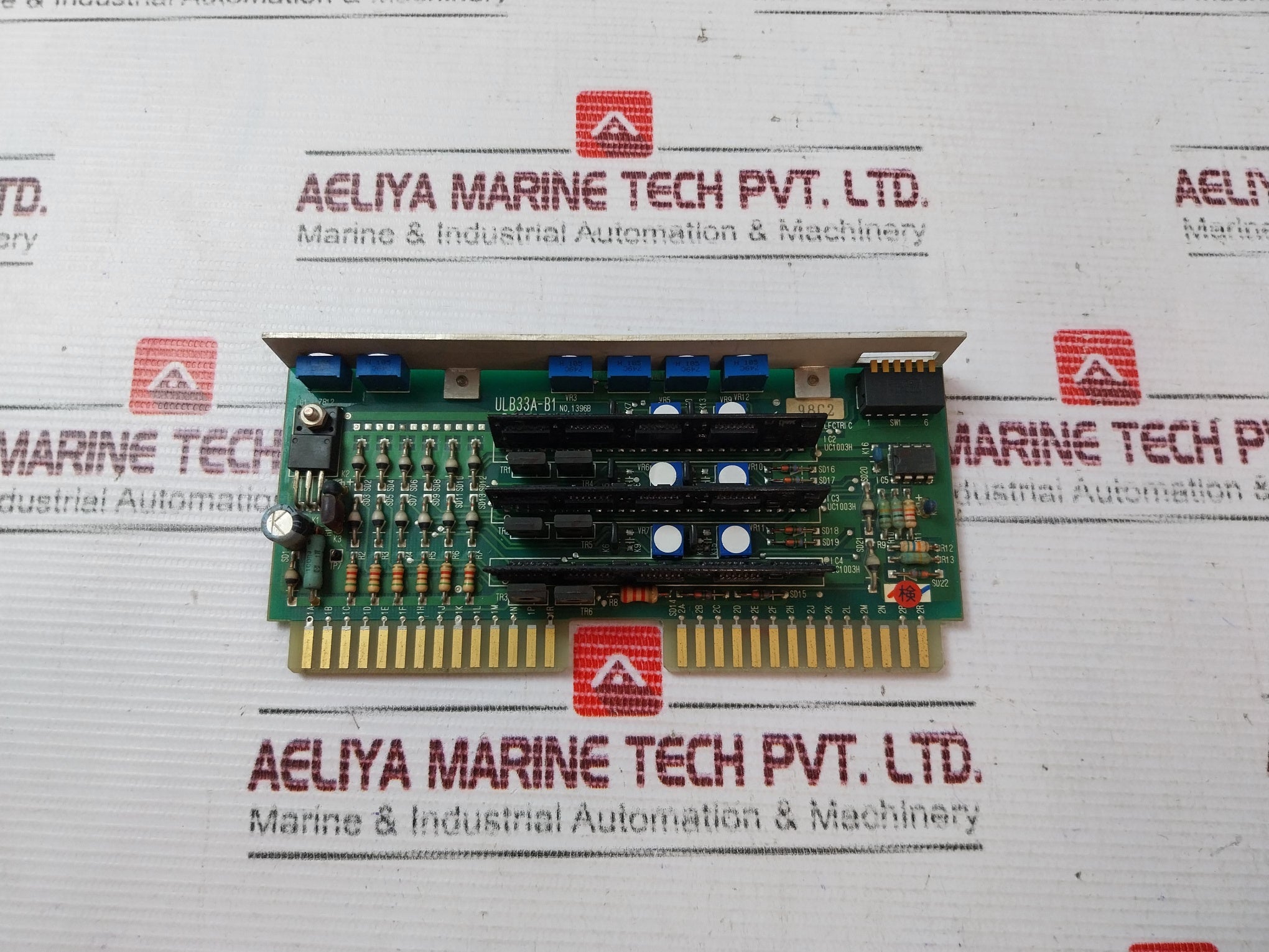 Uzushio Electric Ulb33A-b1 Annunciator 1396B