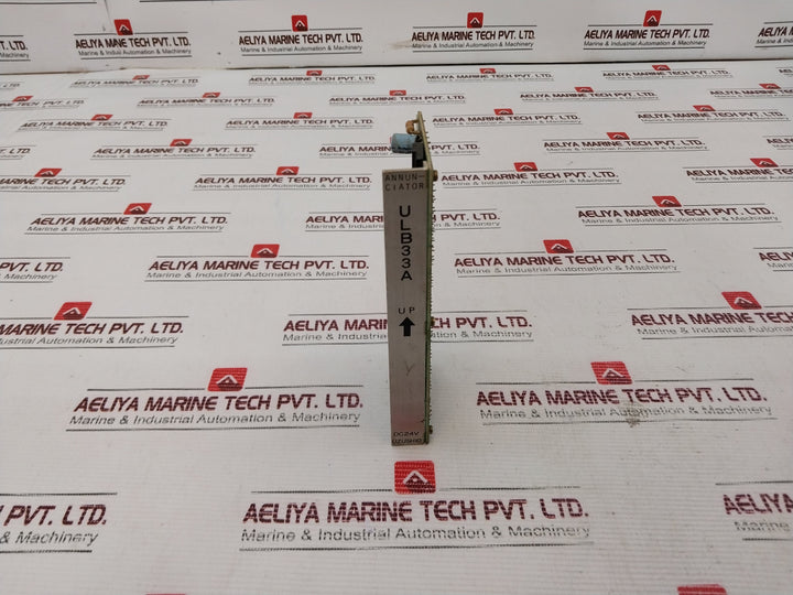 Uzushio Electric Ulb33A Annunciator Board Dc 24V