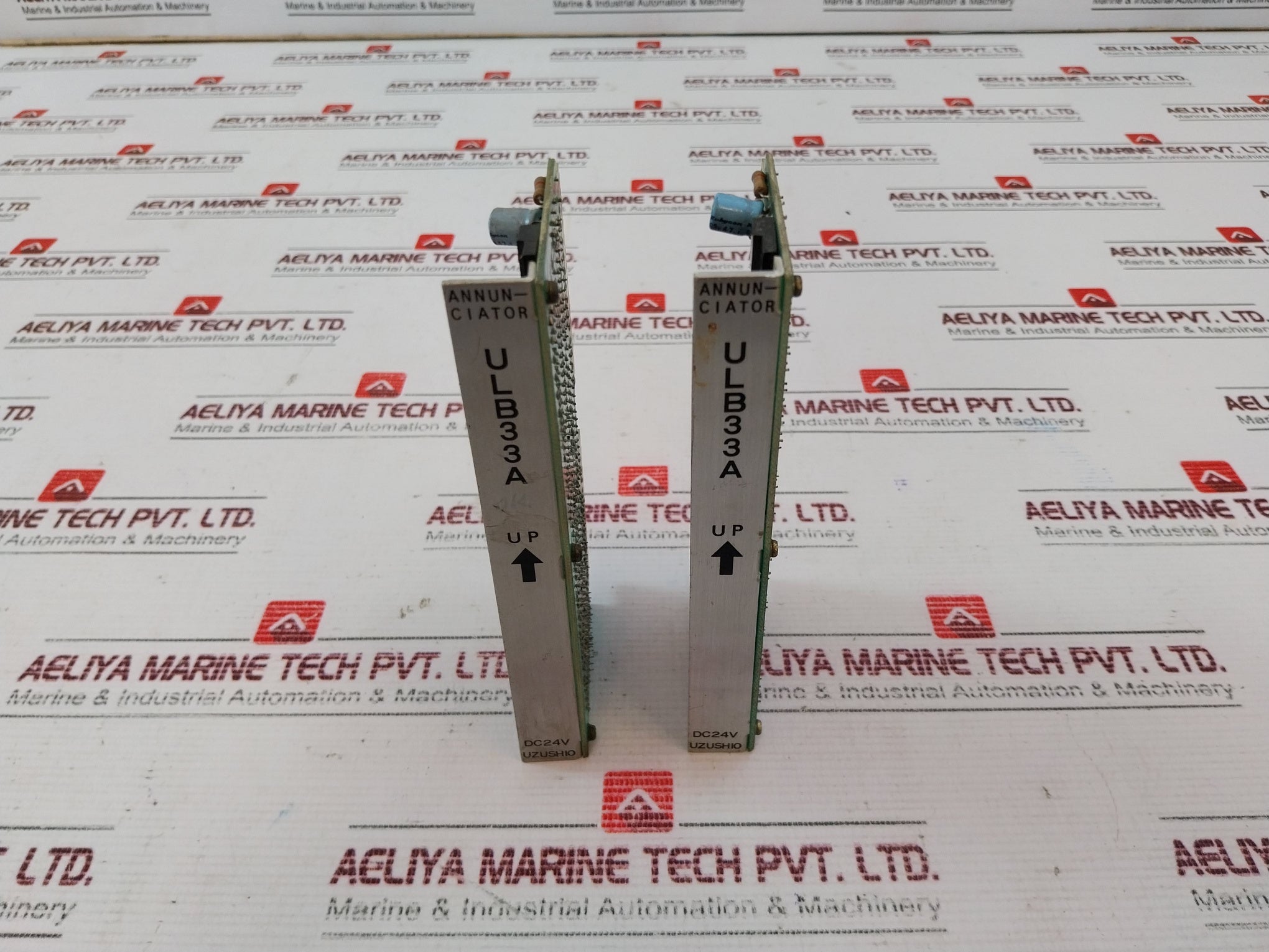 Uzushio Electric Ulb33A Annunciator Pcb Card 24V Dc