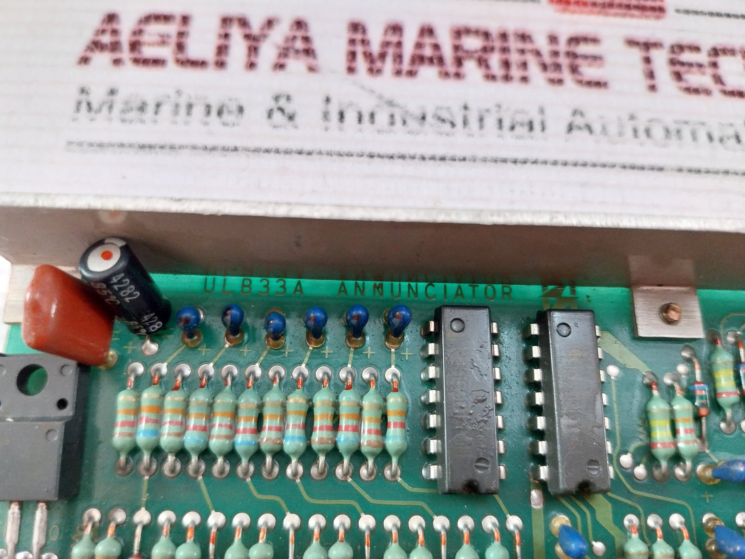 Uzushio Electric Ulb33A Annunciator Pcb Card 24V Dc