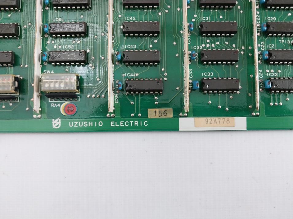 Uzushio Electric Ume01 Pcb Card 92A778, 920120