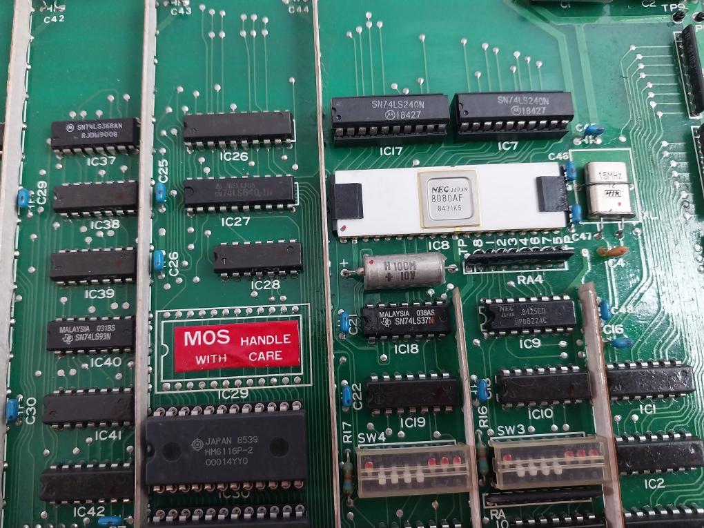 Uzushio Electric Ump01 Cpu Printed Circuit Board