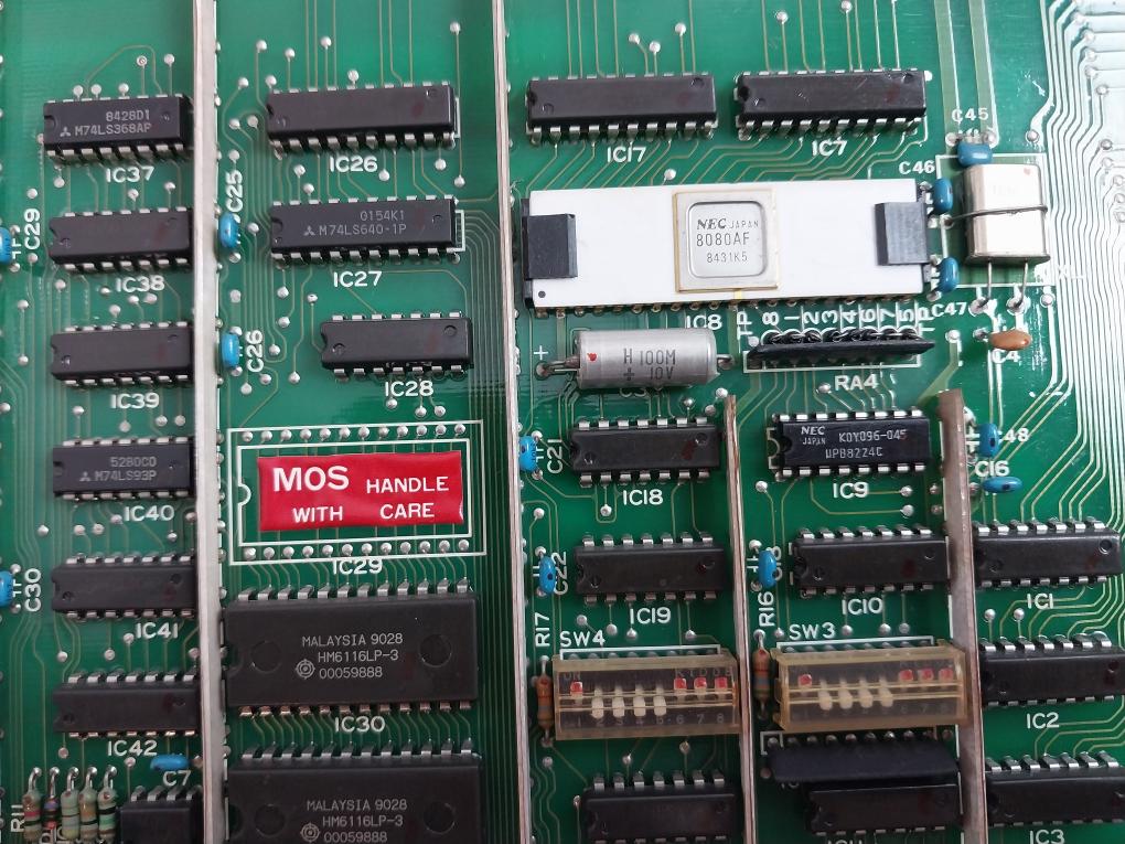 Uzushio Electric Ump01 Printed Circuit Board Cpu Card