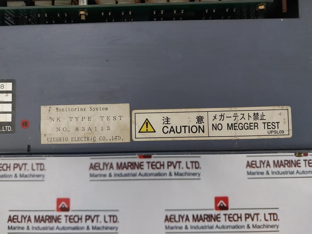 Uzushio Electric Uniope-8 Monitor Operation Panel Dc24V