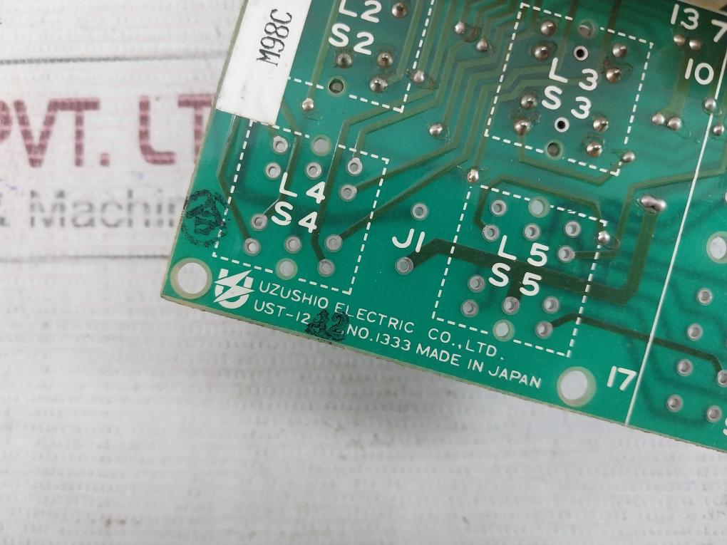 Uzushio Electric Ust-12 A2 Pcb Card 1333 M98C 102