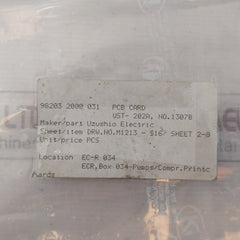 Uzushio Electric Ust-202A Pcb Card 1307B M1213-s16
