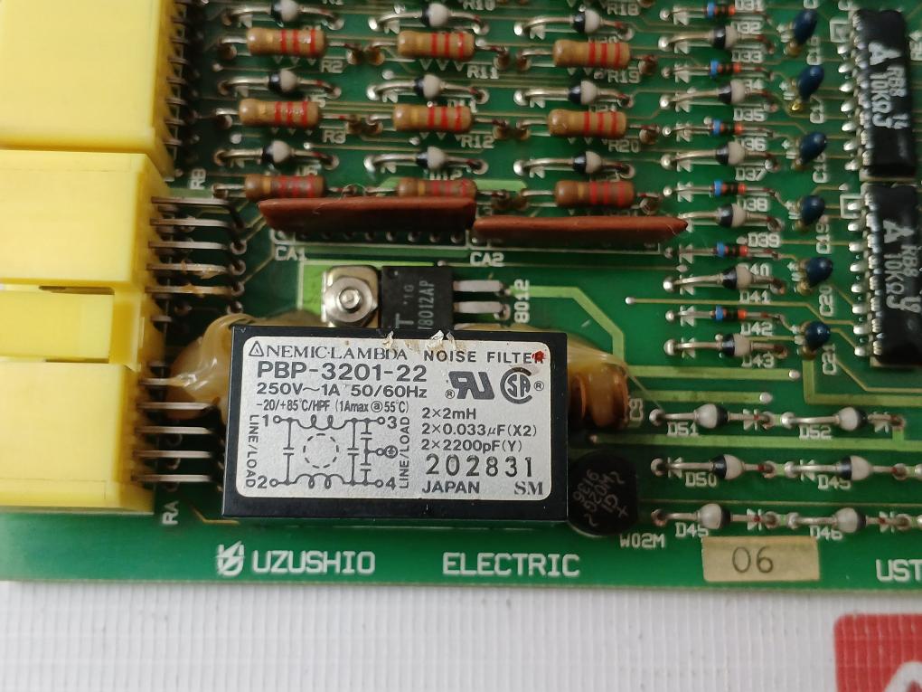 Uzushio Electric Ust-204A Printed Circuit Board 1306B