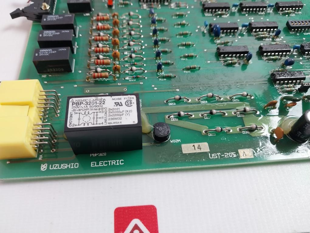 Uzushio Electric Ust-205 A Printed Circuit Board
