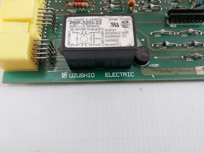 Uzushio Electric Ust-206 Printed Circuit Board 1321B