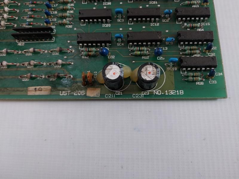 Uzushio Electric Ust-206 Printed Circuit Board 1321B