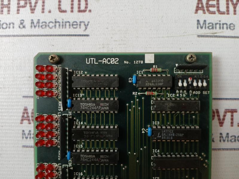 Uzushio Electric Utl-ac02 Cpu Module 1278
