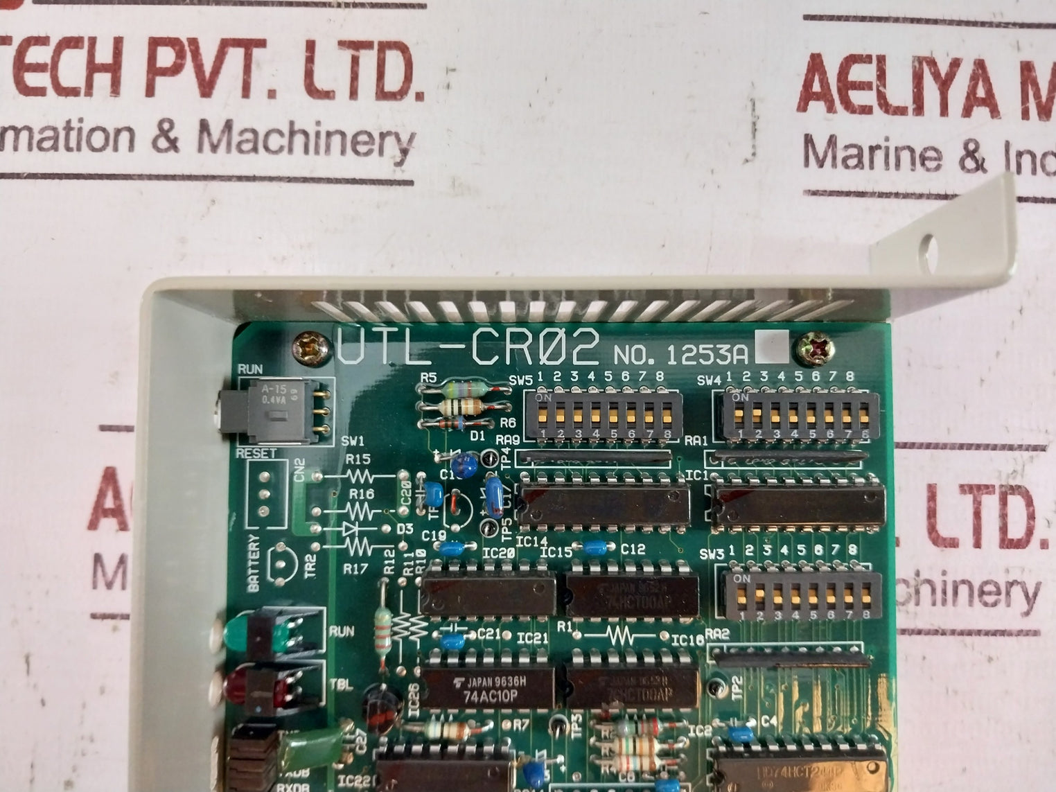 Uzushio Electric Utl-cr02 Micro Computer System Control Card 1253A