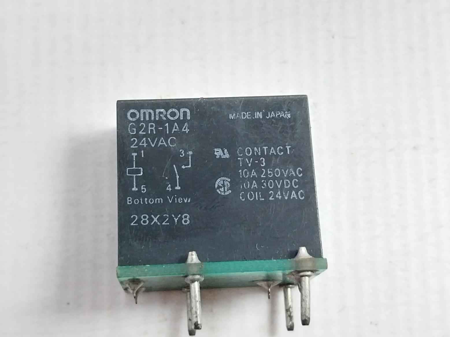 Uzushio N01293 Power Relay 10A 250Vac G2R-1A4 28X2Y8