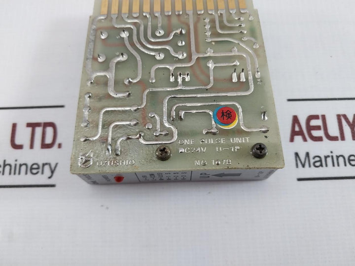 Uzushio U-1P Pcb For One Pulse Unit Dc24V 1078