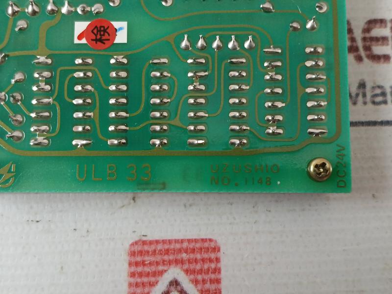Uzushio Ulb 33 Annunciator Board 1148 Dc24V