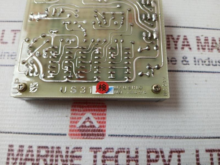 Uzushio Us31 Pcb Card 1049A Dc24V 98A