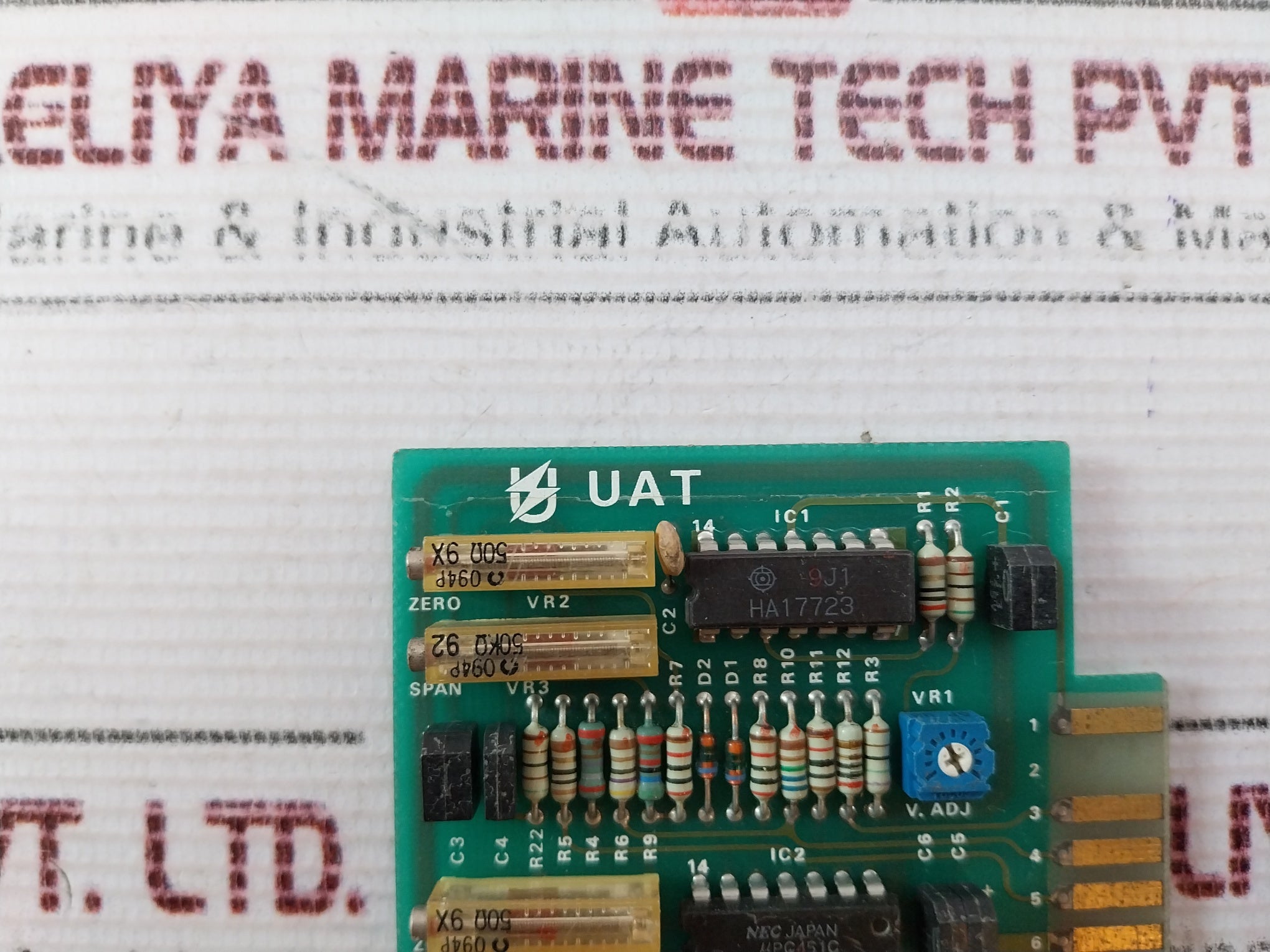 Uzushio Electric Uat T 170 29 Circuit Board 1110