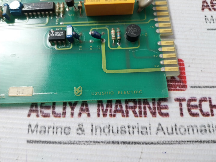 Uzushio Electric Ug-e Volt Establish Printed Circuit Board 1067A