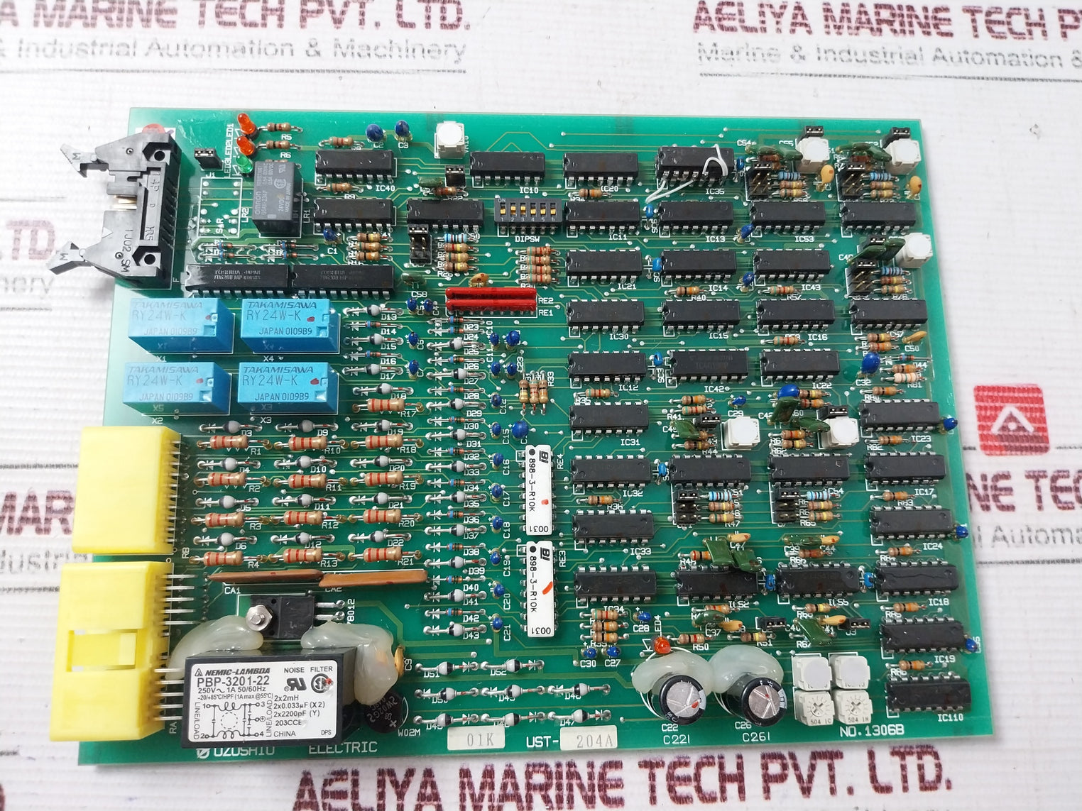 Uzushio Electric Ust-204A Printed Circuit Board 1306B