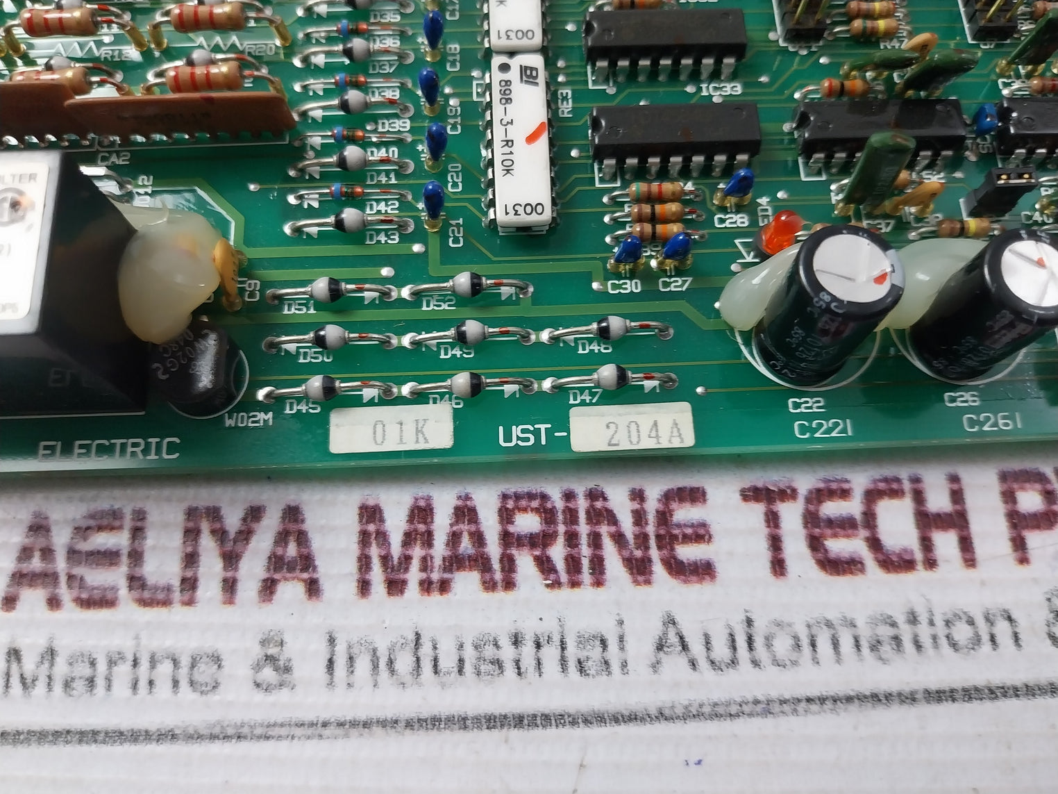 Uzushio Electric Ust-204A Printed Circuit Board 1306B