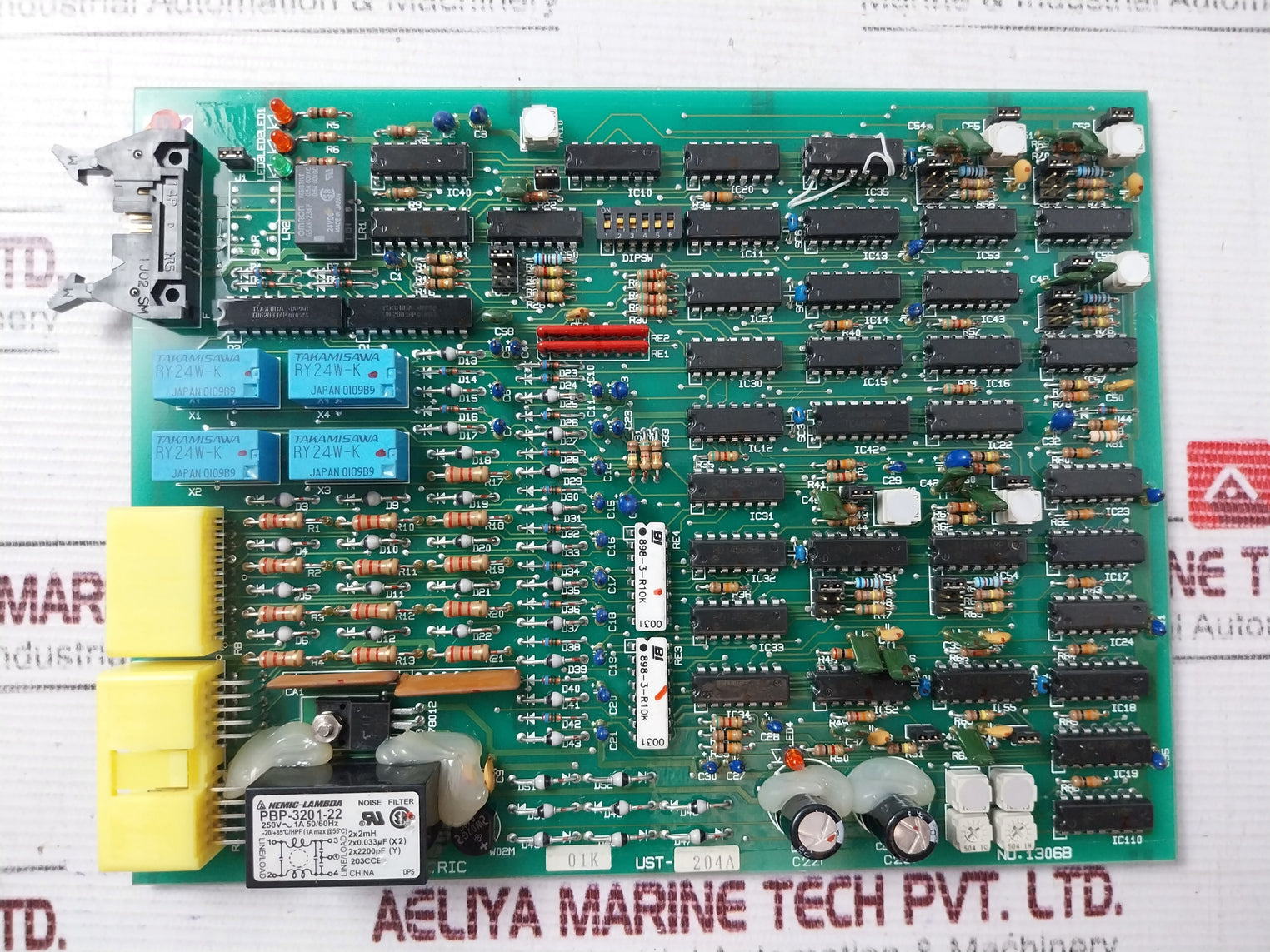 Uzushio Electric Ust-204A Printed Circuit Board 1306B