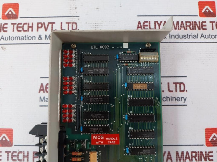Uzushio Electric Utl-cr02 Micro Computer System Cl108H 250Vac 50/60Hz Utl-ac02