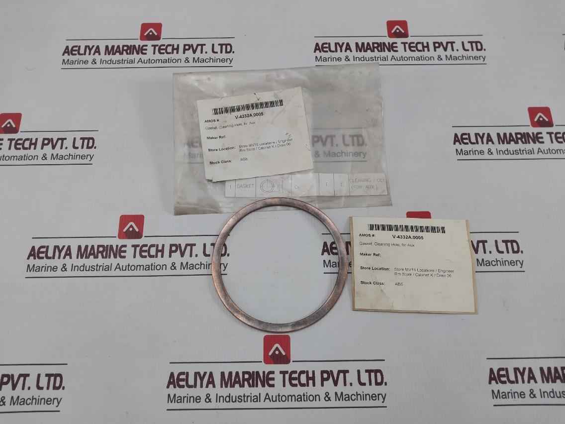 V-4332A.0005 Gasket, Cleaning Hole, For Aux