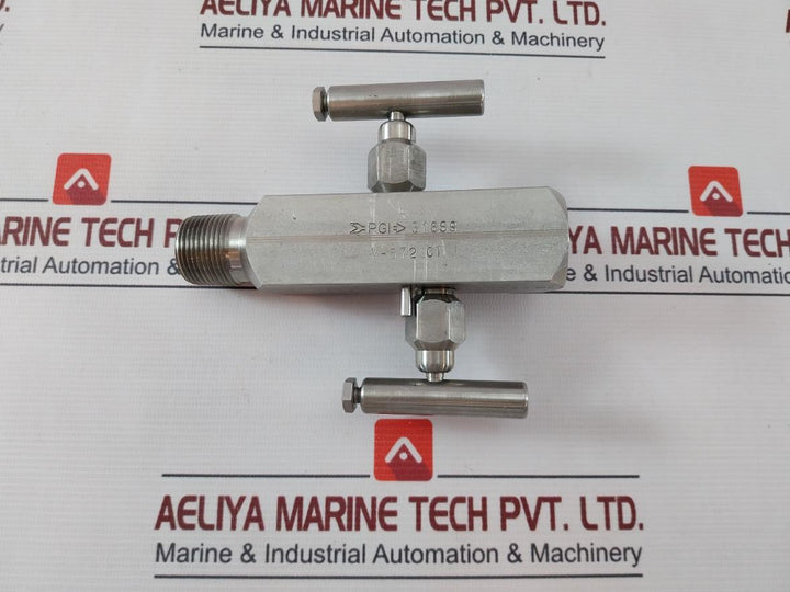 V-572Sct 316Ss Block And Bleed Manifold Valve 10000 Psi At 200F