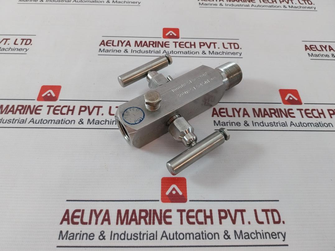 V-572Sct 316Ss Block And Bleed Manifold Valve 10000 Psi At 200F