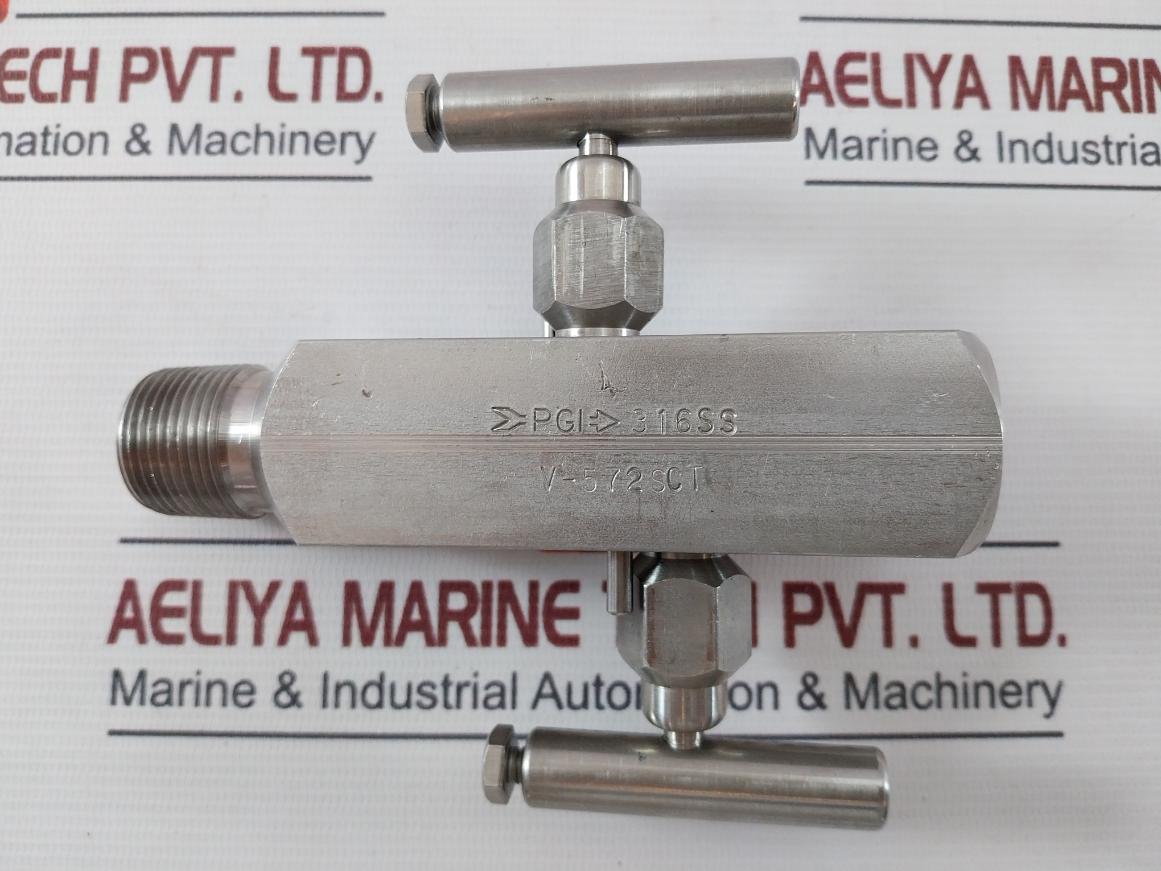 V-572Sct 316Ss Block And Bleed Manifold Valve 10000 Psi At 200F