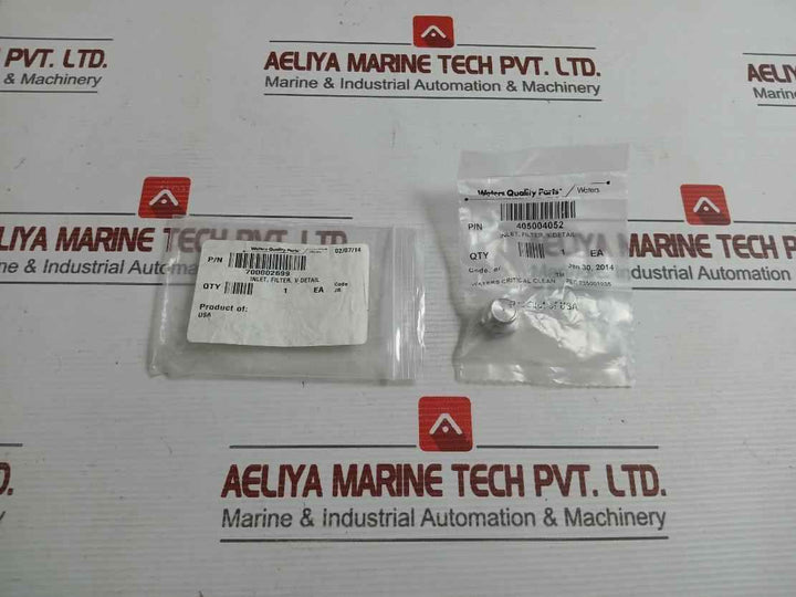 V-detail Inlet Filter Waters 700002699 50 Gm