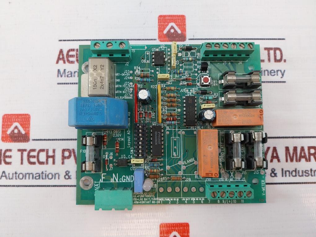V-meter Printed Circuit Board